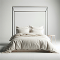 Stonewashed Linen Bedding Set