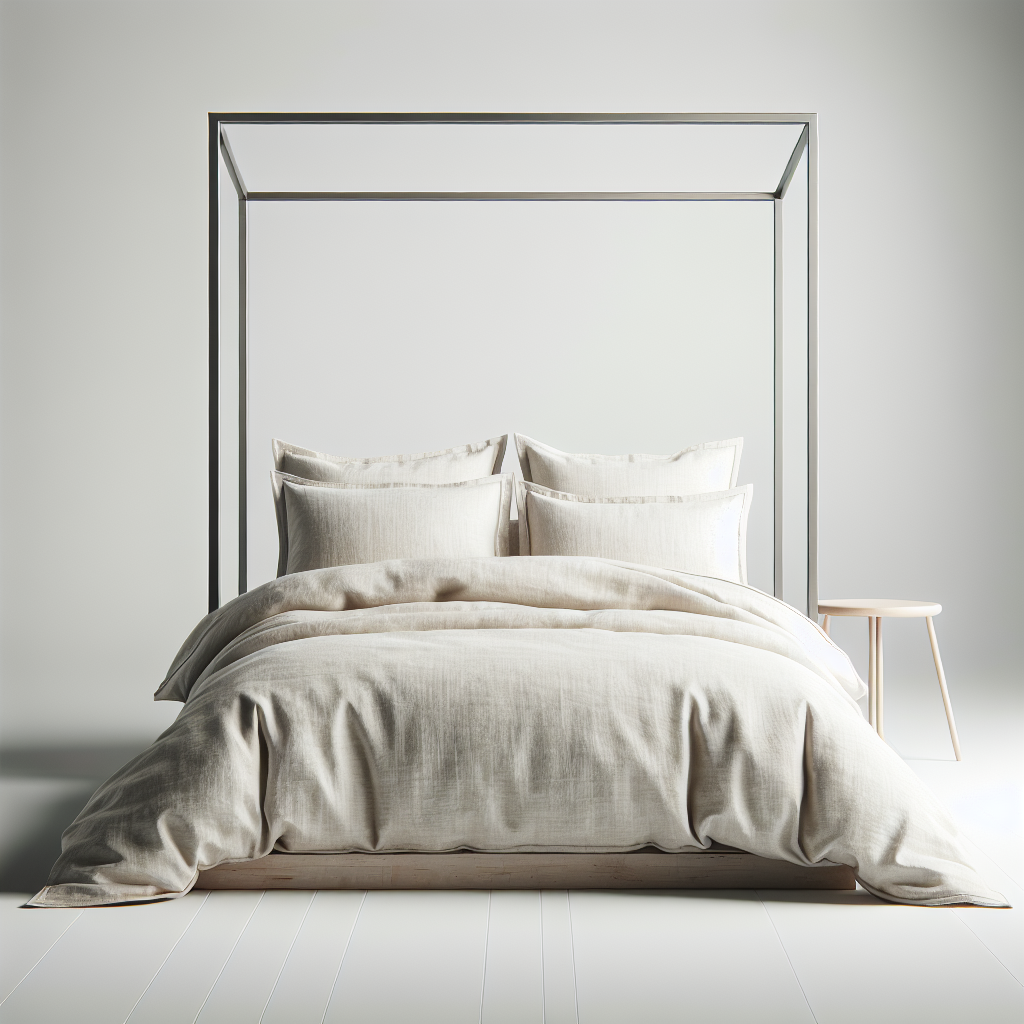 Stonewashed Linen Bedding Set