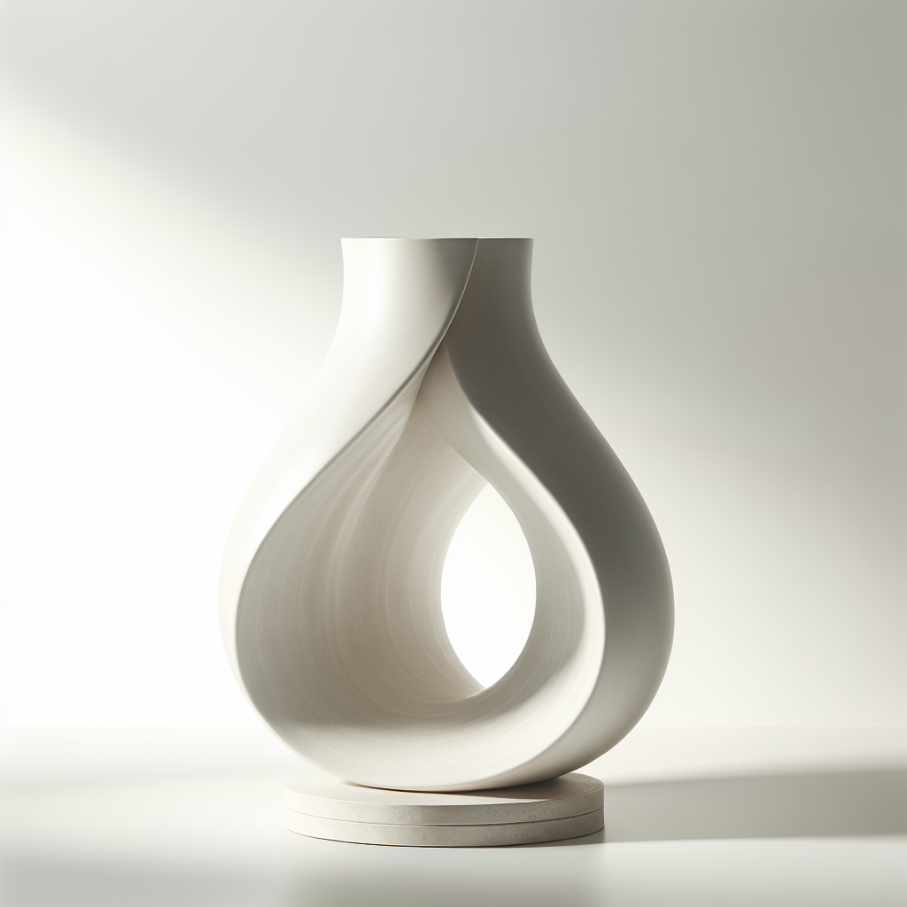 Sculptural Floor Vase