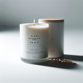 Hand-Poured Soy Candle — Cedar & Oat